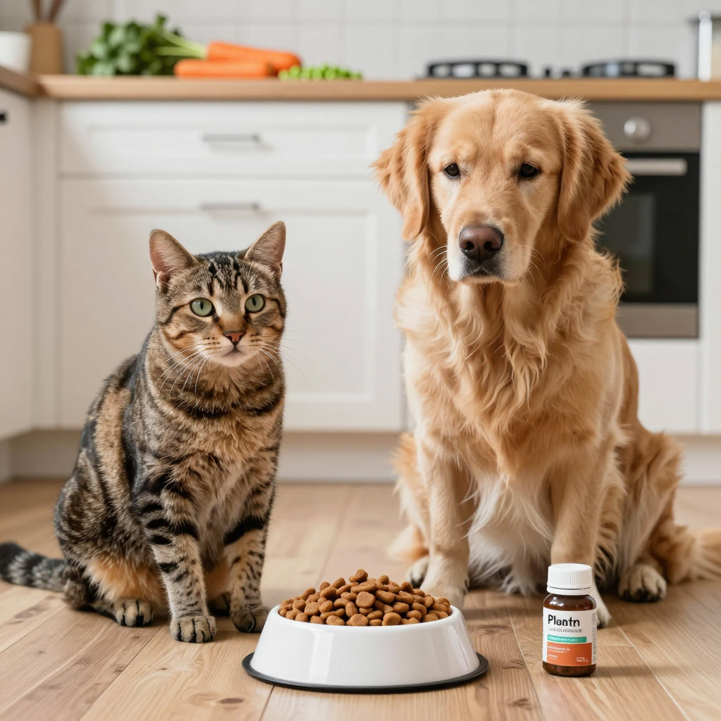 貓狗純素飲食營養比較