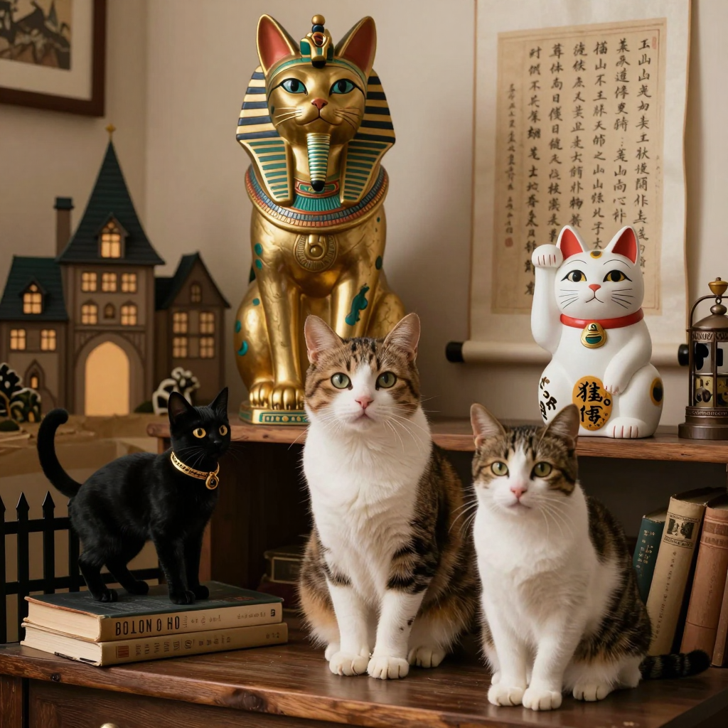 貓鬼傳說跨文化比較