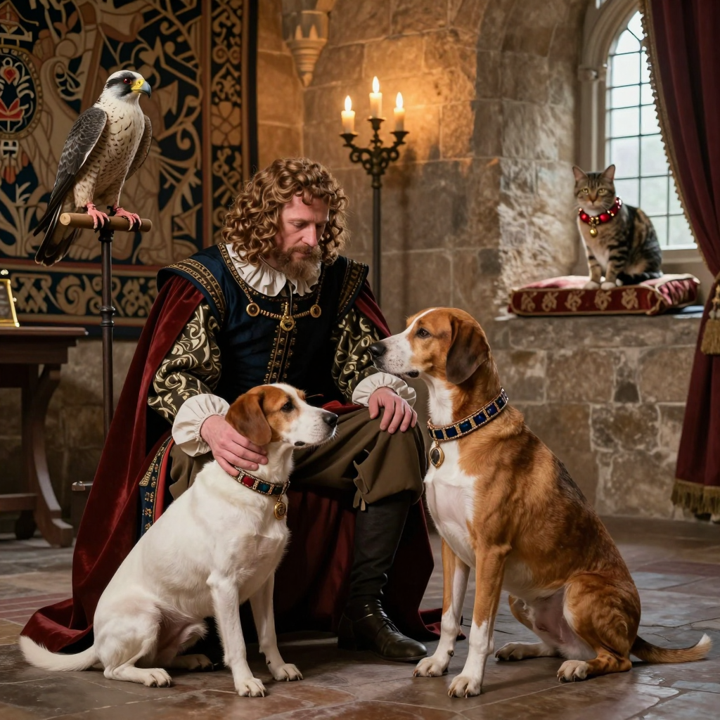 中世紀貴族寵物功能比較