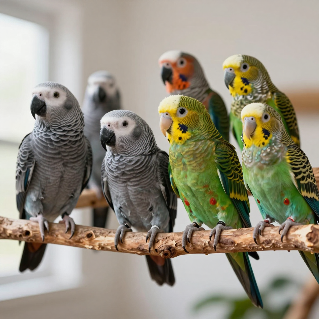 鸚鵡品種語言能力比較