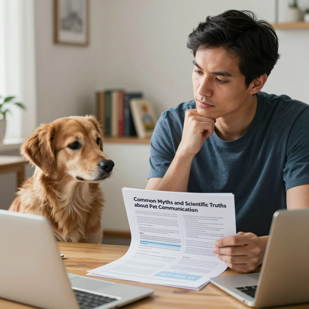 寵物溝通迷思澄清圖表